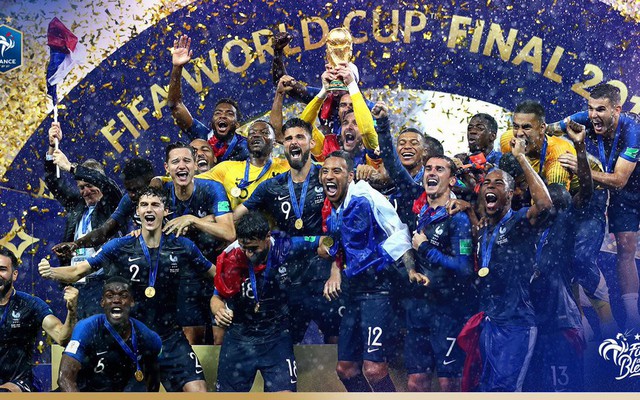 Chấm điểm Pháp 4-2 Croatia: Tam tấu Griezmann-Pogba-Mbappe giúp Les Bleus đăng quang FIFA World Cup™ 2018 | VTV.VN